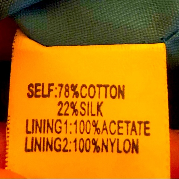 Kay Unger, Silk Blend Blue, BLK&White Leopard, Fit&Flare V-Neck Midi Dress SZ 10 - Picture 14 of 16